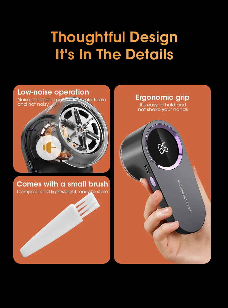 LED Lint Remover
